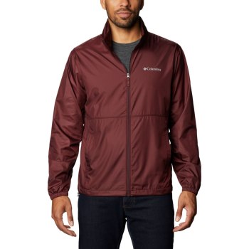 Columbia Muške Jakne - Creekview Windbreaker Bordo | OQYP-38542